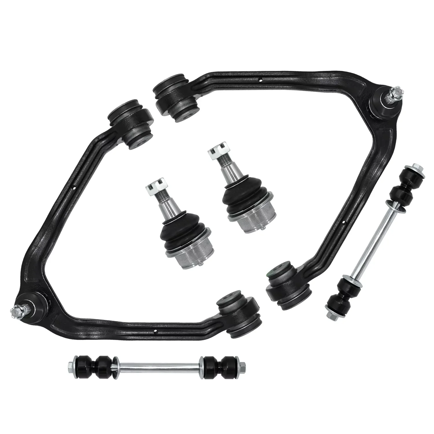 

AzbuStag Front Upper Suspension Control Arm 6Pcs for CHEVROLET SILVERADO 1500 SUBURBAN EXPRESS TAHOE CADILLAC ESCALADE 1999-2014