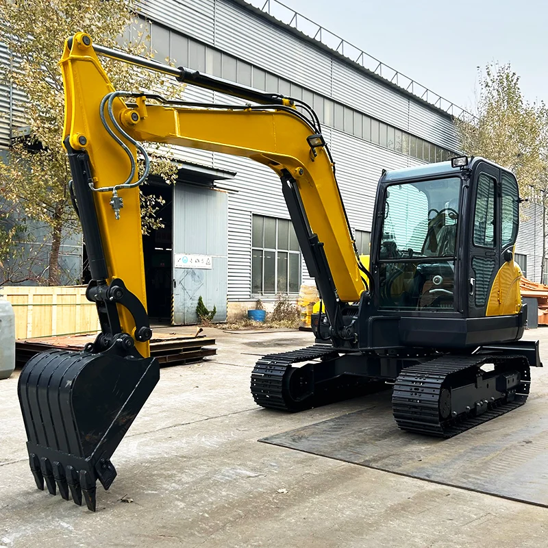 Customized 2024 High-Quality Globally famous brand engine Hydraulic mini excavator 6.5Ton for good price