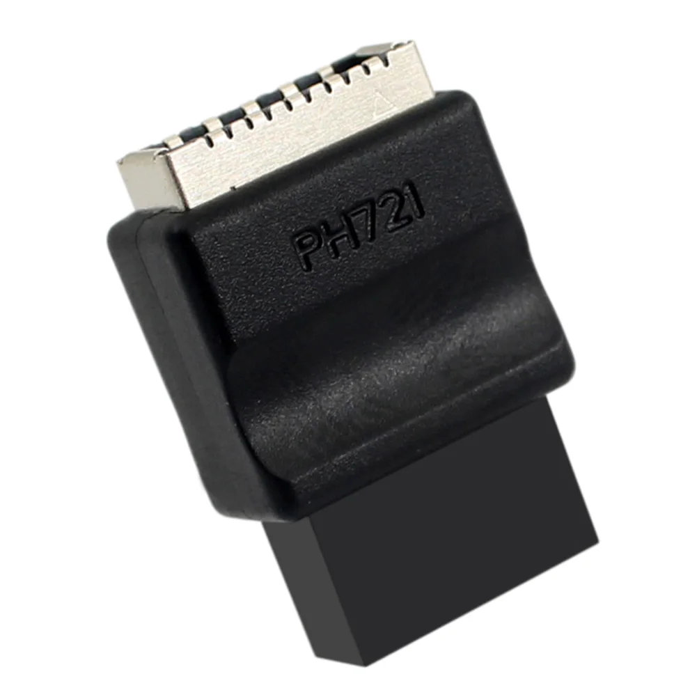 Motherboard Extension Adapter TYPE-E Interface Header Adapter Male To Female Adapter for Desktop PC Motherboard