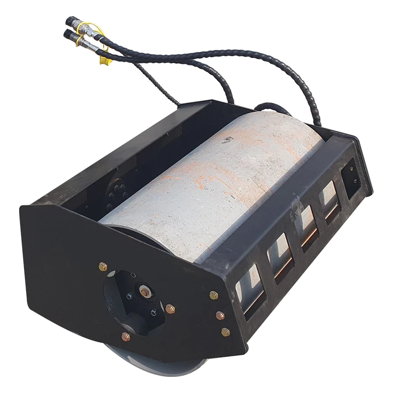 

Derette Vibratory Roller Attachments for Mini Skid Steer Track Loader