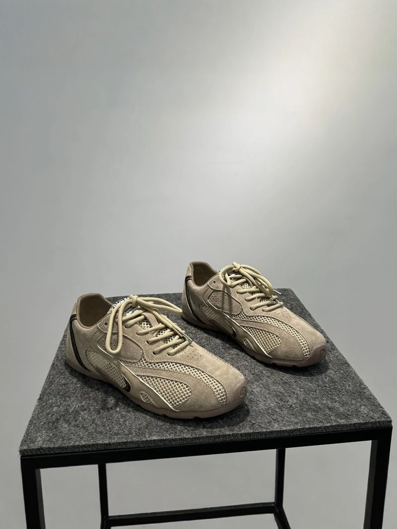 

Men's Summer Breathable Casual Shoes 2026 New Style Mesh Soft Bottom Versatile Racing Dequn Fashionable Low Top Sneakers