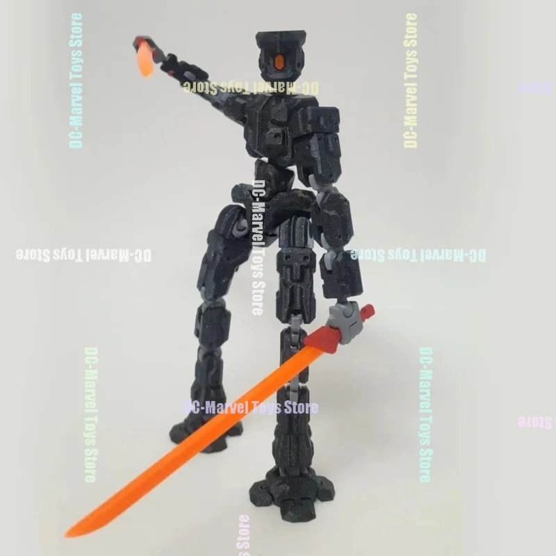 【In Stock】3d Printed Dummy 13 With Bracket Multi-Jointed Movable Shapeshift Robot Action Figure finished product Custom Toy Gift