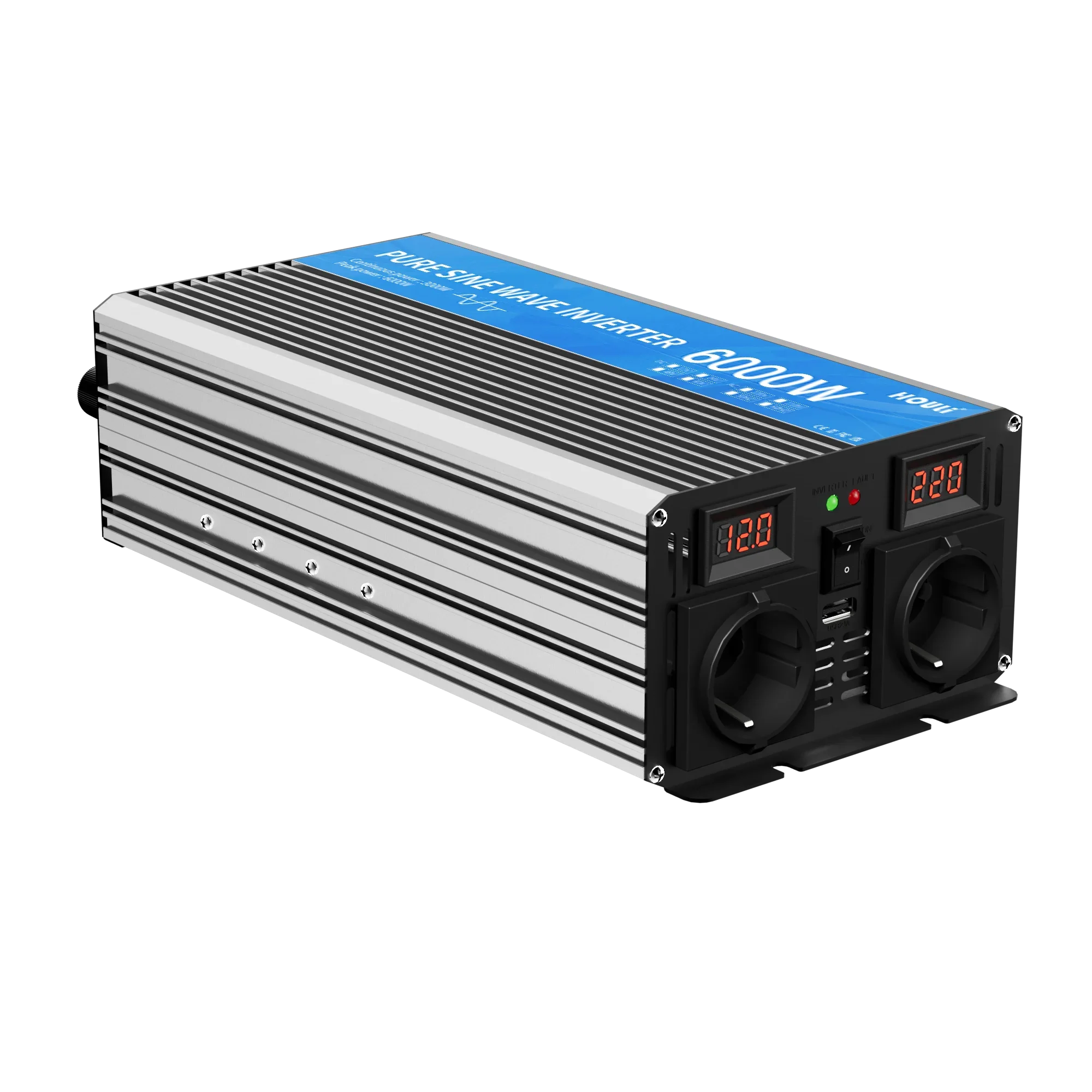 24v 220v 6000w 5000w 4000w 3000w inverter power pure sine wave soler solar on grid inverter 5kw 4kw 3kw 6kw