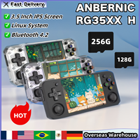 ANBERNIC RG35XX H Handheld Game Consoles Retro Video Player 3.5 Inch IPS Console With Bluetooth Game Console Mens Birthday Gifts