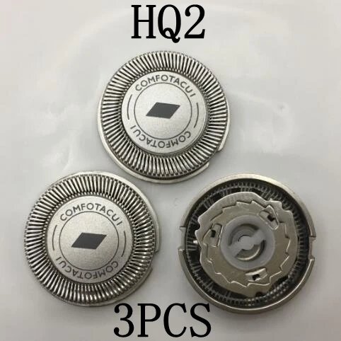 

3Pcs HQ2 Replacement heads razor blade for Philips electric shaver HP1722 HP1616 HP1622 HQ2405 HQ2425 HQ52610 HQ2830 HQ308