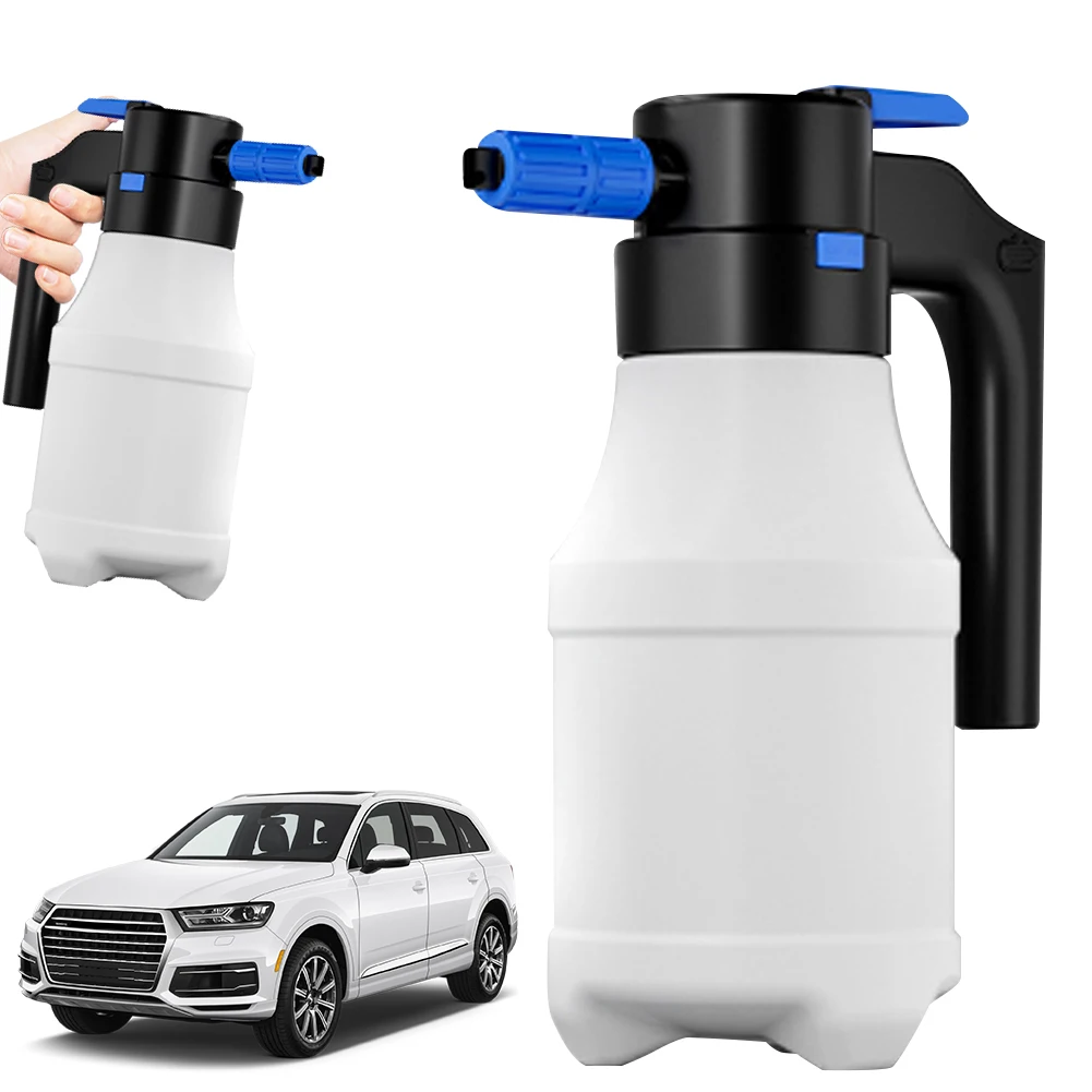 1.5L Endurance Car Wash Foam 2300mAh Battery Lance Watering Can Electric Powerful Foam Sprayer for Garden Watering Home Cleaning