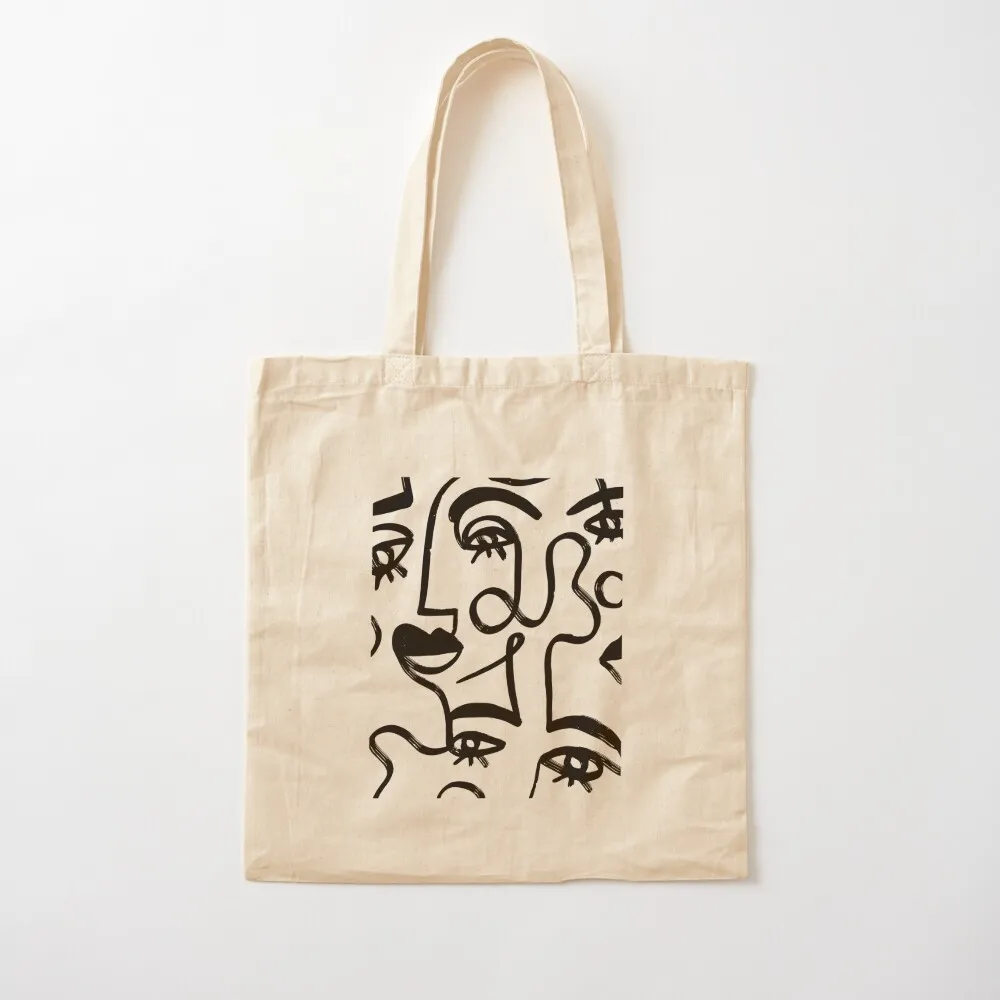 Abstract Line Ladies Tote Bag large size bags bags for women shopper bags for women