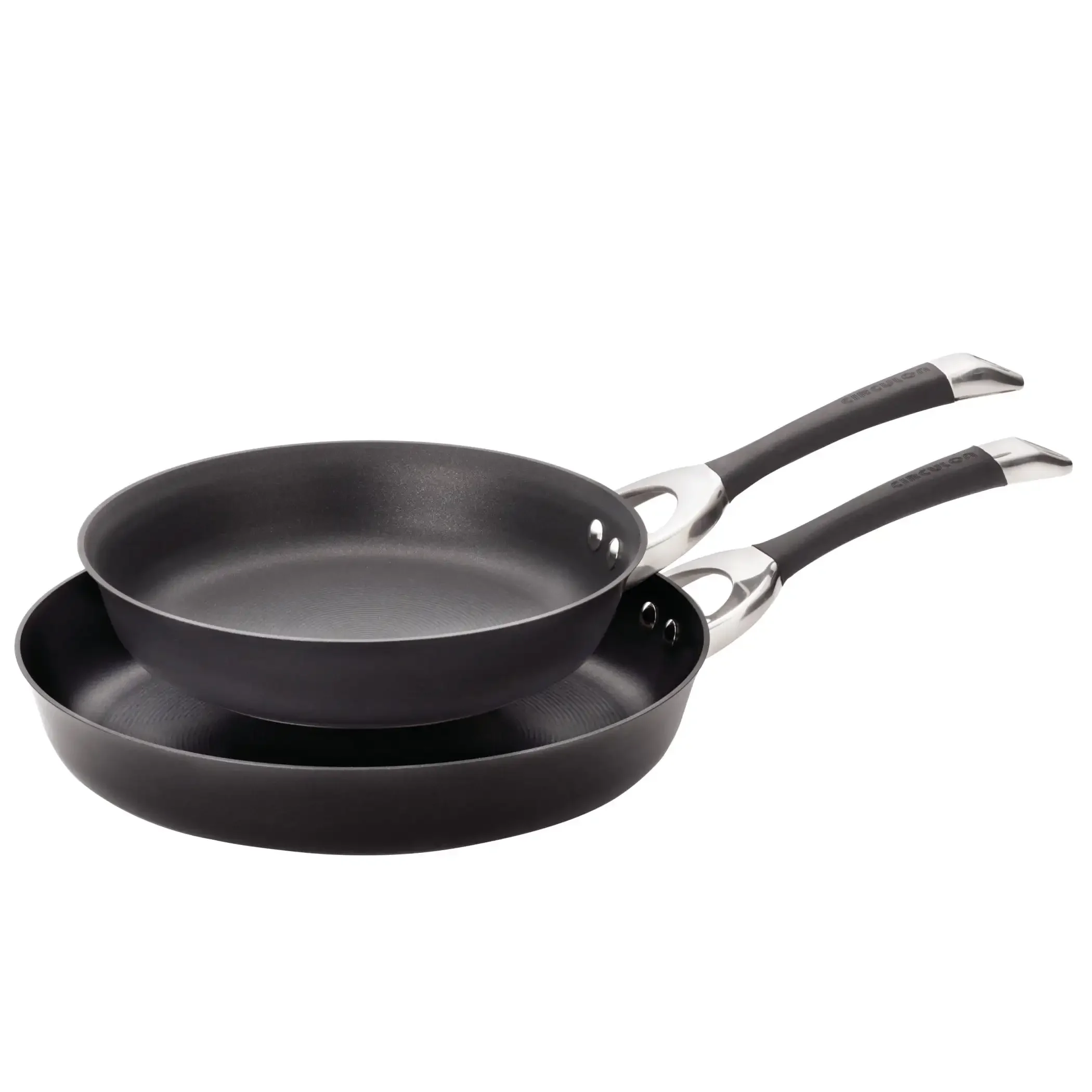 

10 inch and 12 inch Nonstick Frying Pan, Black