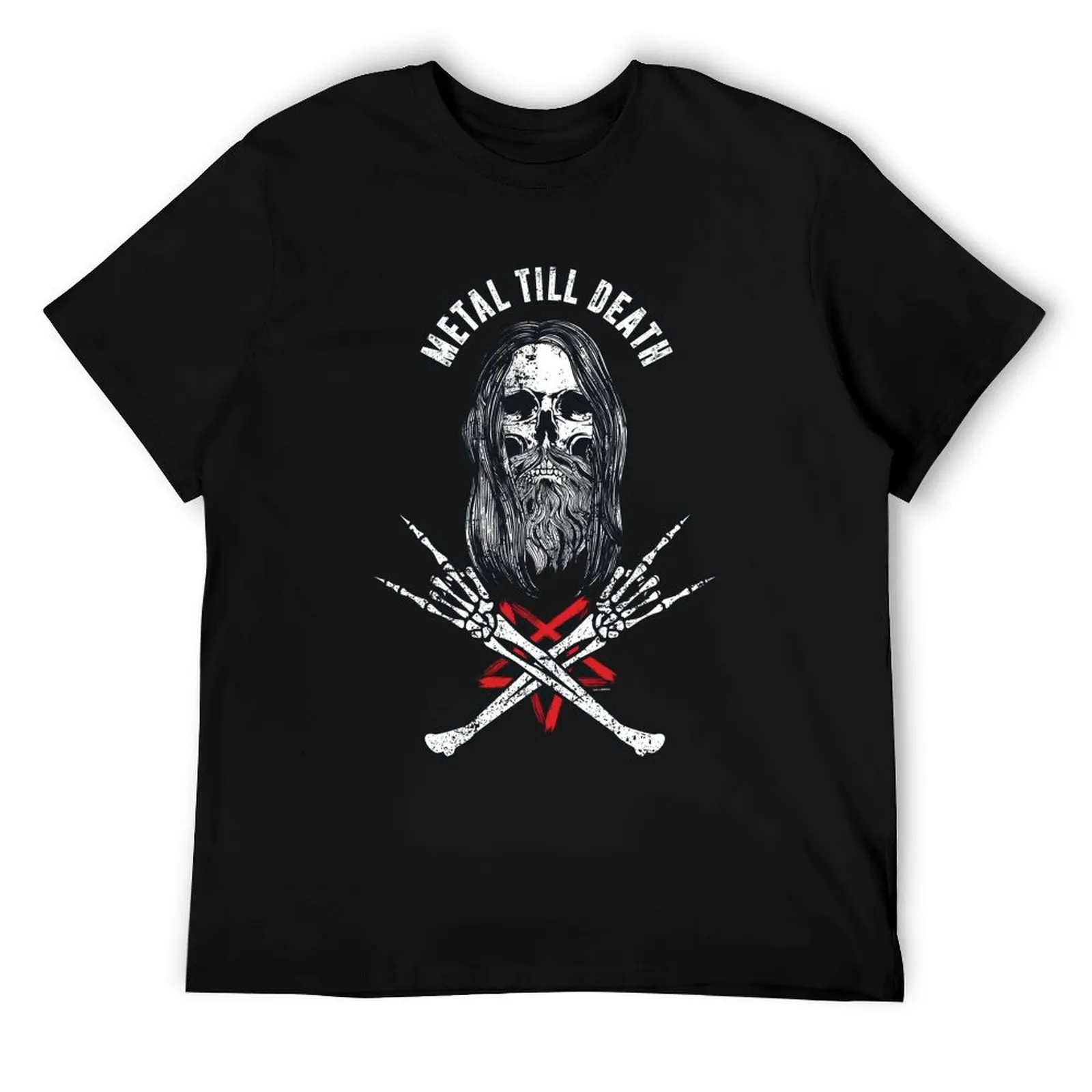 

Metal Till Death T-Shirt t shirts for man graphic funny man t shirt graphic T-Shirt