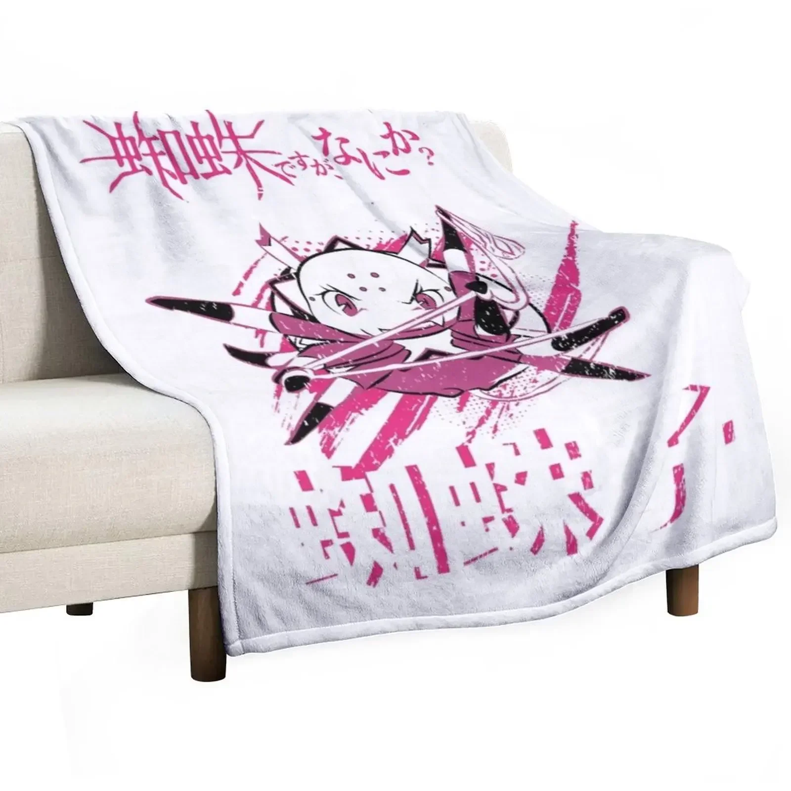 SO IM A SPIDER, SO WHAT KUMOKO (GRUNGE STYLE) Classic Throw Blanket Thin Luxury Throw Blankets