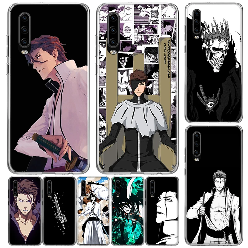 Bleach Aizen Sousuke Cover For Huawei P30 P40 P10 P20 Lite Phone Case Mate 20 10 Pro Y5 Y6 Y7 Y9S Print Customized Coque Fundas