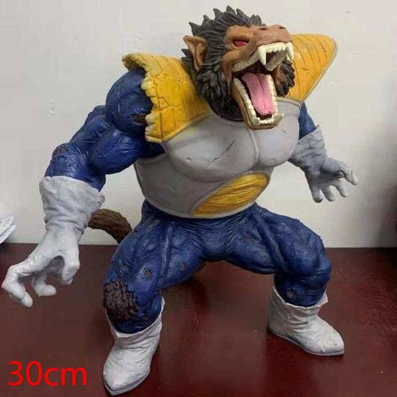 

30/40cm Dragon Ball Version Of Vegeta Great Ape 2 Generation Of Gorilla Vegeta Great Ape Hand Office Action Figures Model Toy