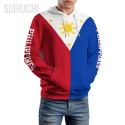 Unisex 3D Hoodie Philippines Flag Men Women Polyester Harajuku Sweatshirt Pullover Hoodies Casual Cool