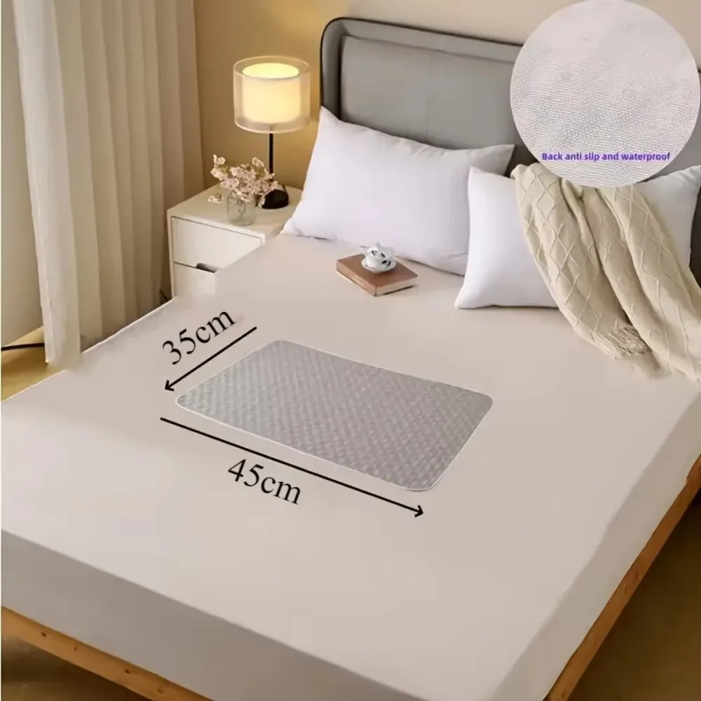 لينة مقاوم للماء الطفل البول حصيرة تنفس عدم الانزلاق البول فراش قابل للغسل السرير حامي حفاضات الكبار