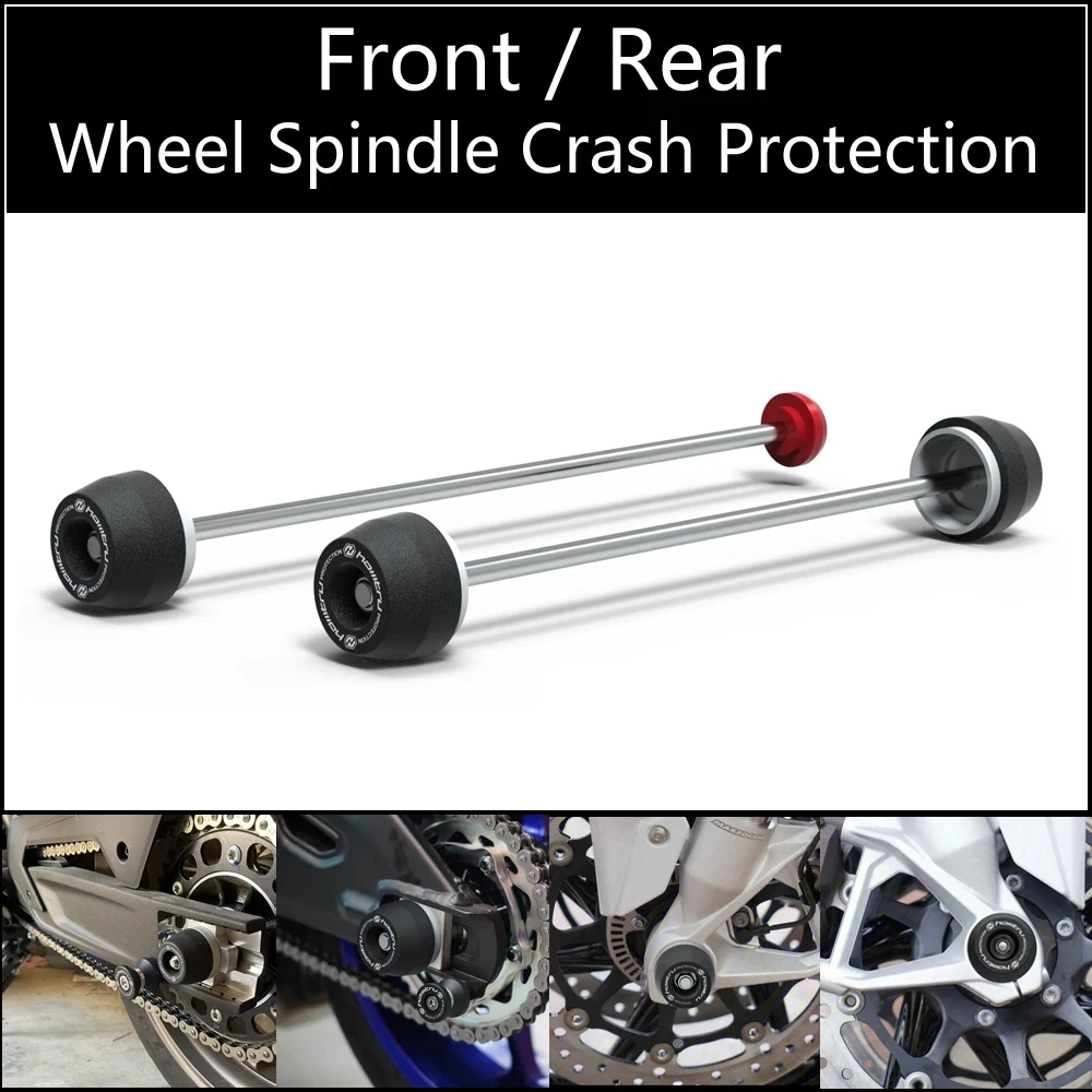 

Front Rear wheel Spindle Crash Protection For Aprilia RSV4/RR/RF/APRC/Factory 2009-2023