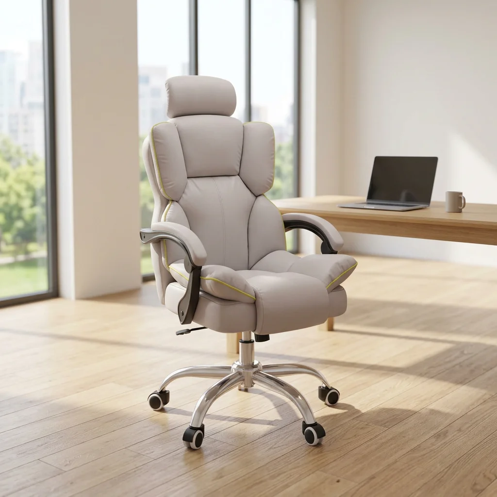 Modern rotating steel adjustable sponge waterproof high quality computer chair bedroom living room