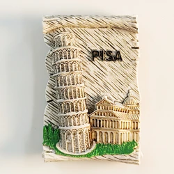 Italy Travelling Souvenirs Tuscany Fridge Magnets Home Decoration Pisa Roma Firenze Refrigerator Stickers Wedding Gifts