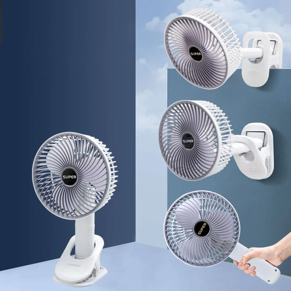 Portable Electric Fan Mini Fan Usb Fan Rechargeable Stand Fan Standing Fan Multi-Function Fan
