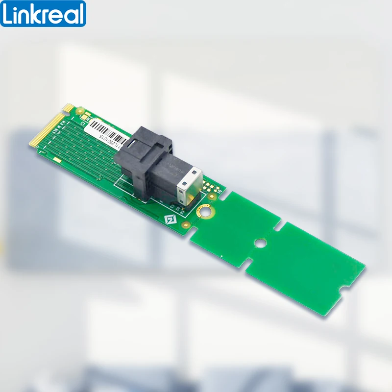 Linkreal U.2 to M.2 NVMe adaptörü kartı isteğe bağlı boyutu 2242, 2260 ve 2280mm-LRNV5611