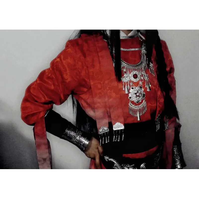 Anime Tian Guan Ci Fu Hua Cheng Cosplay Costume Heaven Official's Bless HuaCheng Cosplay Costume Outfits Hanfu Full Set