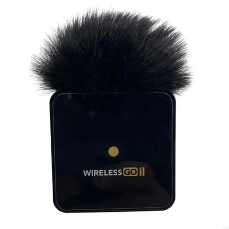 Noise Cancelling Microphone Sweater Windproof Mics Cover Sleeve Case for RODE WIRELESS GO II Microphones Replacement 