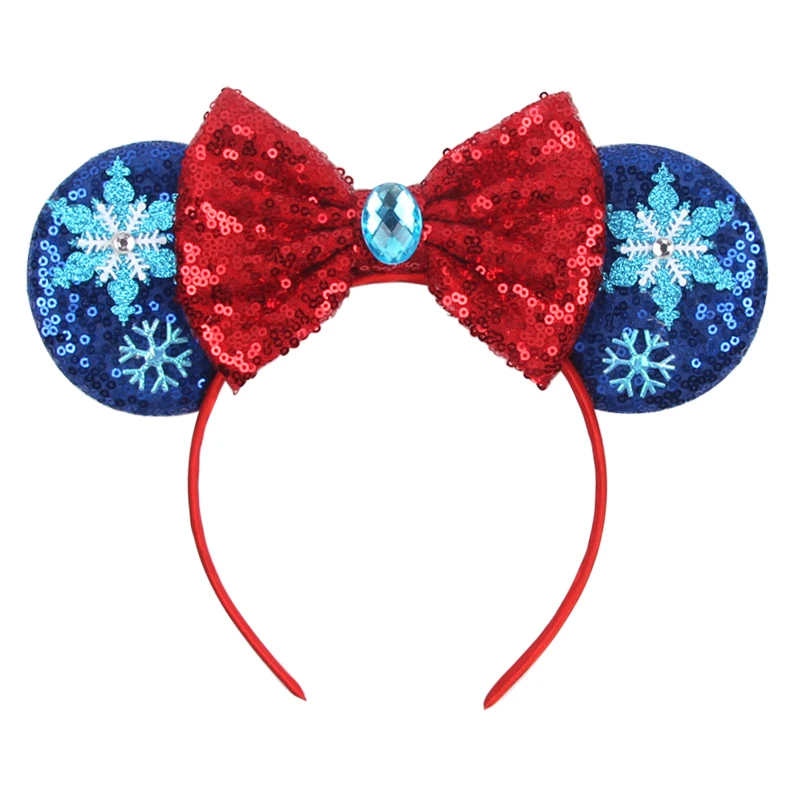2023 Disney Muis Oren Hoofdband Voor Meisjes Volwassenen 5 ''Polka Dot Strik Haarband Festival Feest Reizen Diy Haaraccessoires