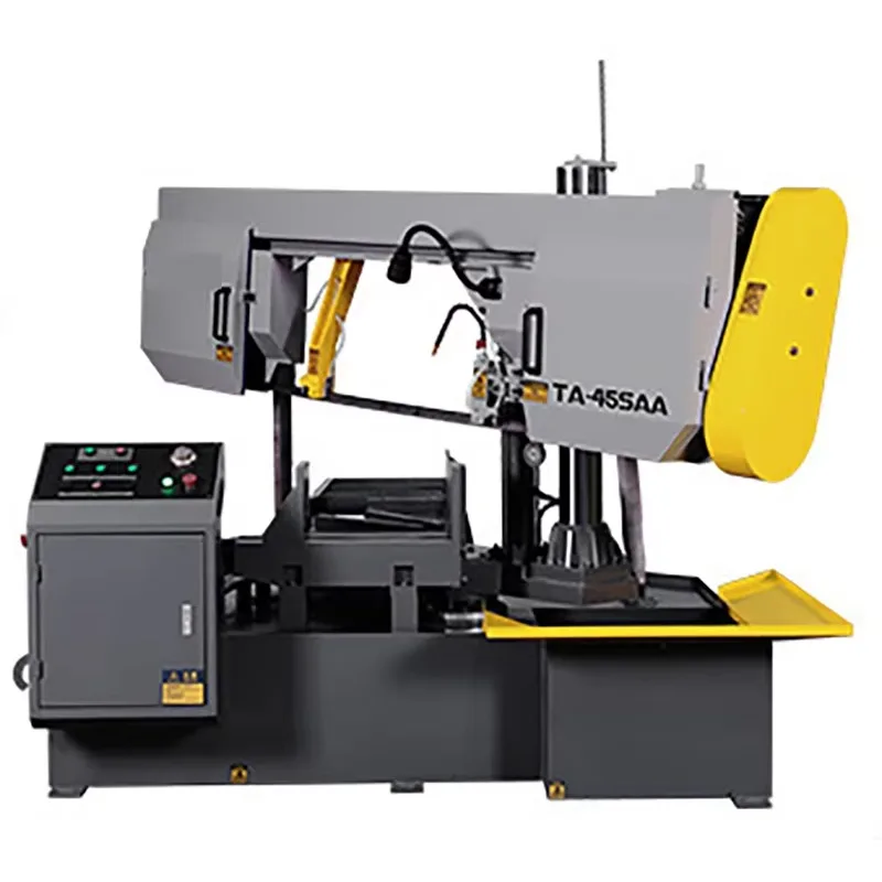 60-degree and 45-degree Bevel Saws Angle Steel Profile Saw Blades Hydraulic Three-phase Cutting Machine