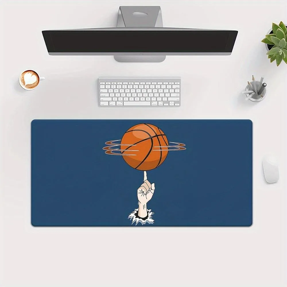 High-definition basketball pattern mouse pad, keyboard game mouse pad, suitable for offices and PC games mousepad profissional