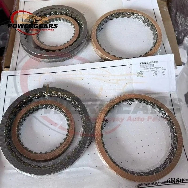 

6R80 Original New Auto Transmission Friction Kit Clutch Plates Suit For FORD Car Accessories Gearbox Parts Transnation
