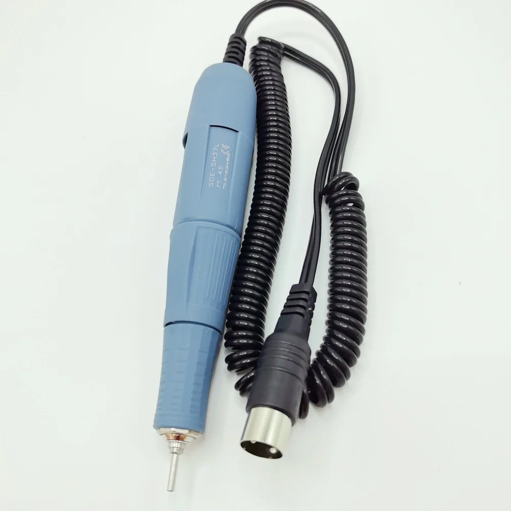 Caneta de broca elétrica 45000 rpm m45c micro-motor handpiece para forte 210 maratona caixa de controle profissional máquina do prego ferramenta