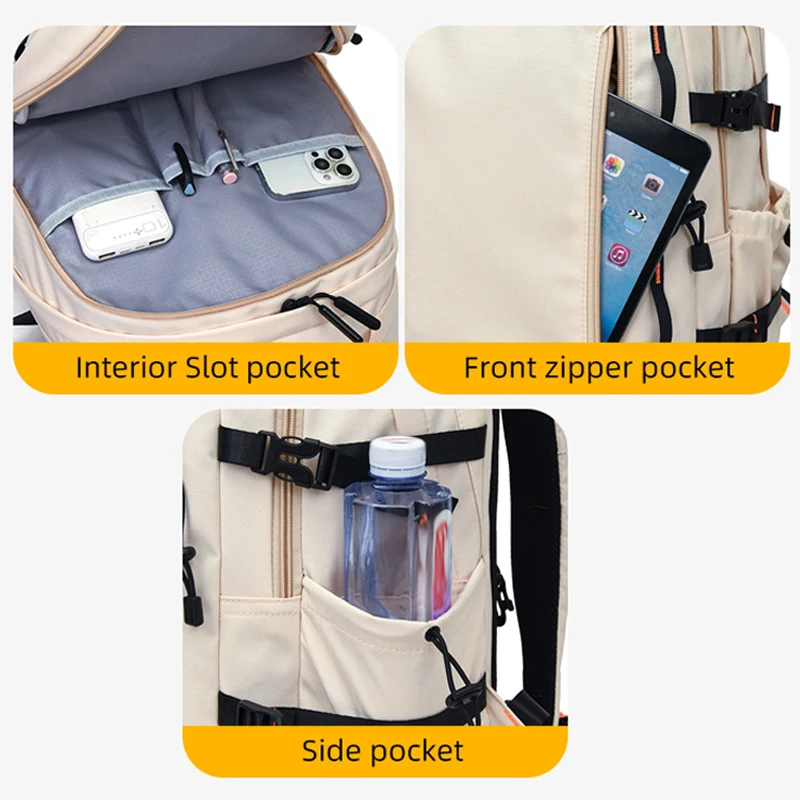Mochila senderismo grande para hombre y mujer con compartimento laptop - imagen 3