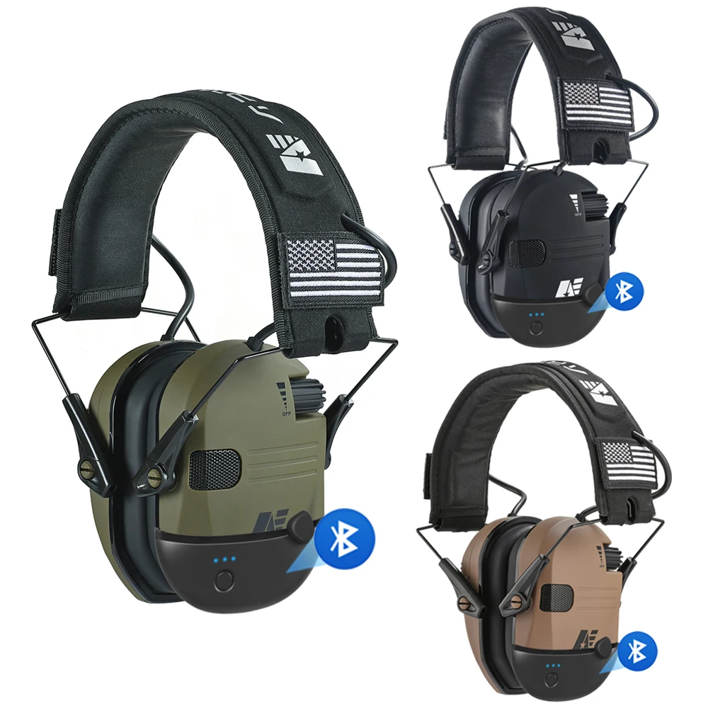 ARM NEXT BT 5.0 earmuffs Electronic Shooting Ear Protection Headset for hunting Professional Noise Reduction Hands-Free Calling