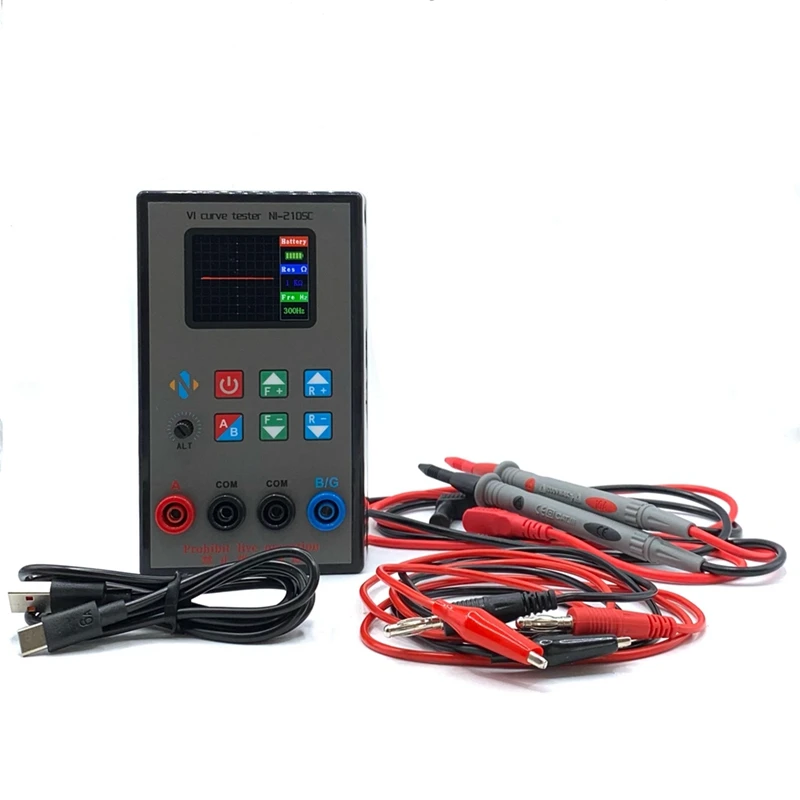 Handheld VI Curve Tester 2inch TFT Display 2CH ASA Circuit Board Online Repair Tester Analog Signature Analyzer-A27I