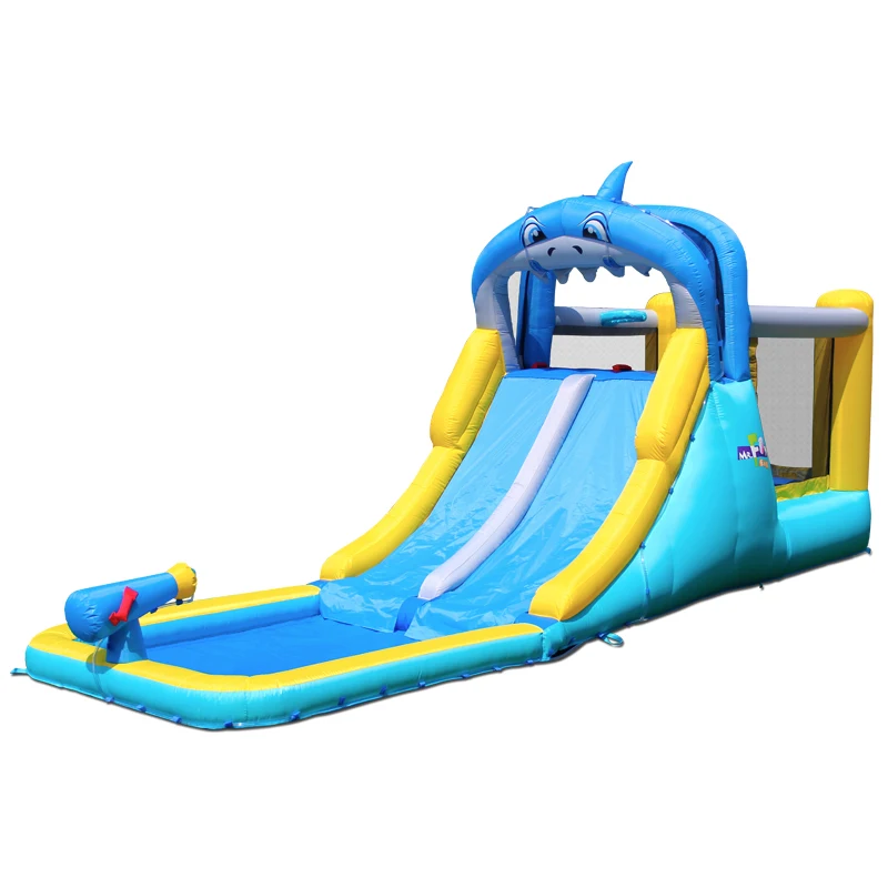 Outdoor folding PVC newest kid playground inflatable waterslide inflatable water slide for kids