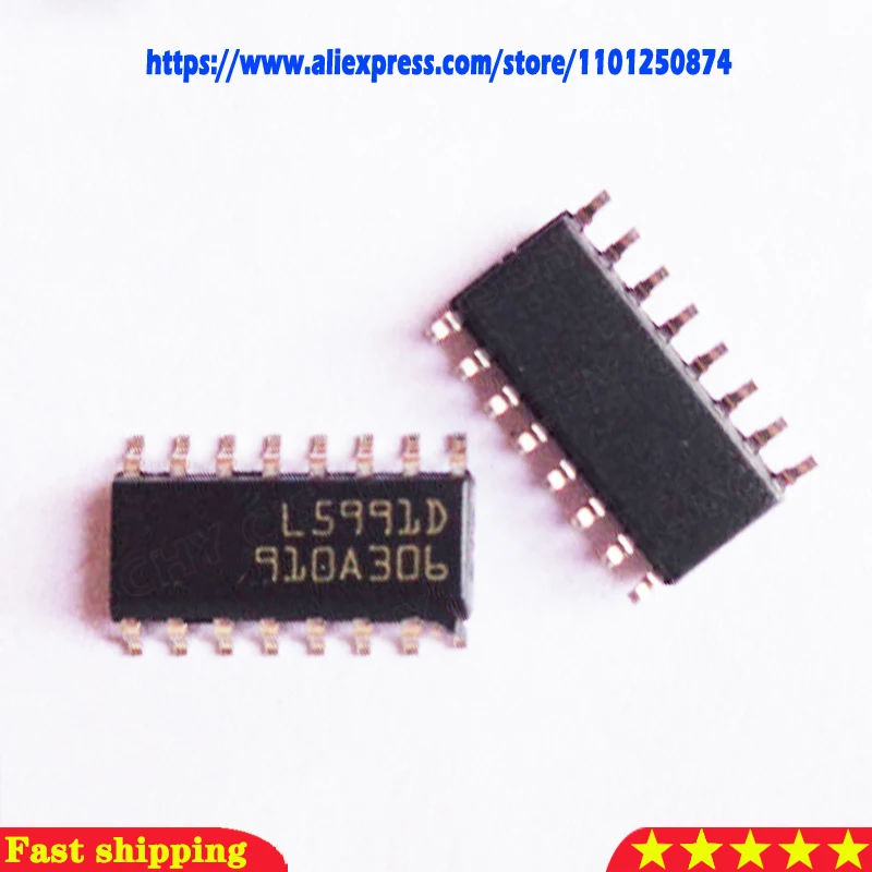 5pcs/lot L5991D L5991 SOP-16 In Stock