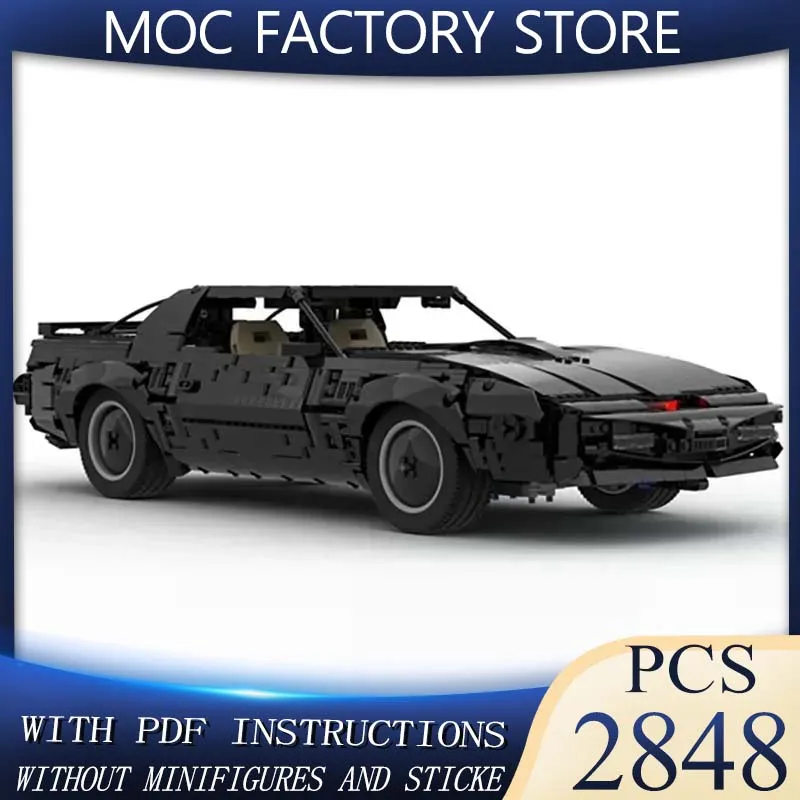 Knight Rider KITT Speed Champion Movie Car Model Moc Building Bricks Technology Modular Blocks DIY Set Assembly Christmas Gift