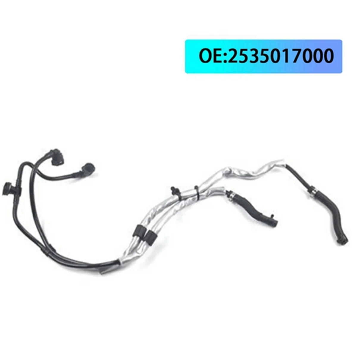 Sistema de refrigeración Tubería de agua y manguera de escape 2535017000   para Mercedes-Benz Clase E, Clase GLC, E180, 200D, 250, 300, 350E -T45C