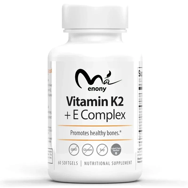 

Vitamin K2+E complex, 60 soft capsules promote bone health