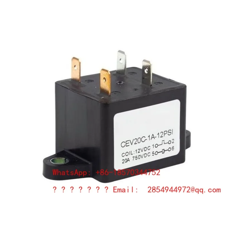 EVC20A450-750VDC Ceramic Chamber Vacuum Fully Sealed Electric Vehicle Precharging High-voltage DC Relay