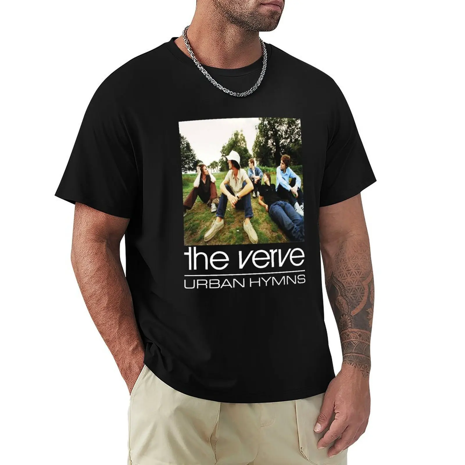 Reunite Singer Songwriter Guitar Drums Alternatif Band Most Popular Mussicians The Verve Richard Ashcroft Gift For Fan T-Shirt