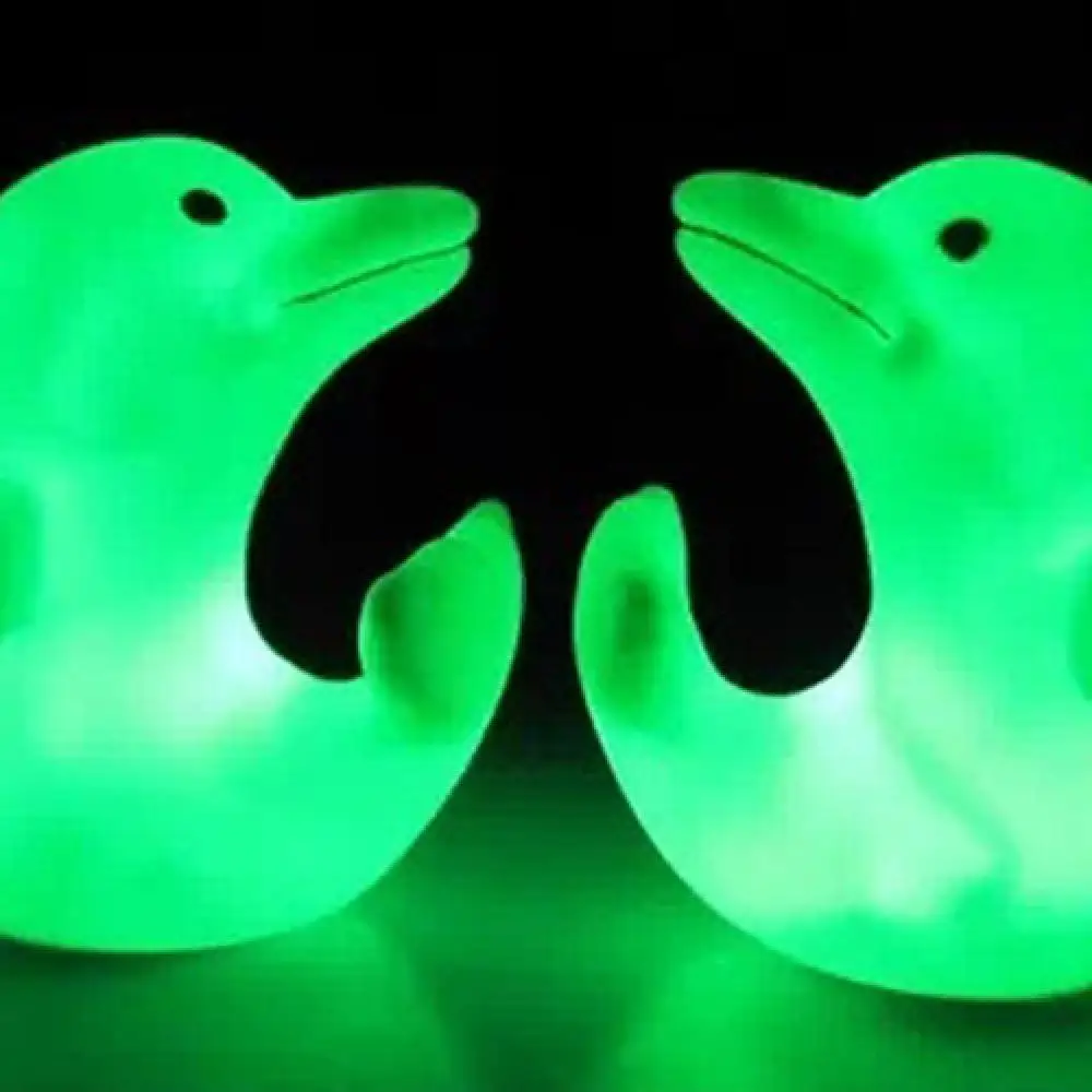 Nightlight bambini regalo per bambini simpatico delfino 7 colori che cambiano decorazione a luce notturna a LED