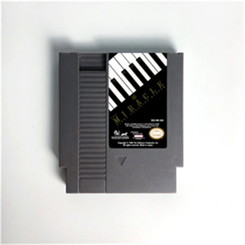 The Miracle Piano Teaching System Cartridge for 72 PINS Game Console