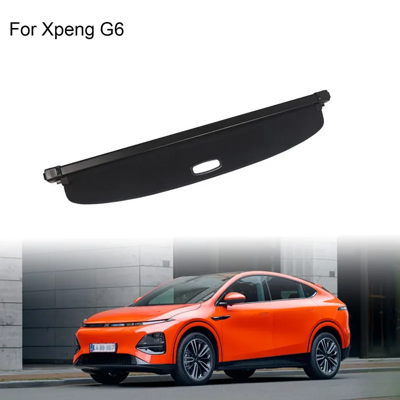 

Органайзер для штор багажника для Xpeng G6 Xiaopeng G6, задняя стойка, перегородка, защитный козырек, конфиденциальность, хранение багажа