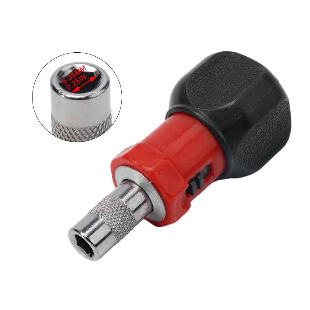 Llave de Trinquete Multifuncional, Destornillador, Herramienta con Porta Puntas Hexagonales de 1/4'', Puntas de Destornillador, Herramientas Manuales