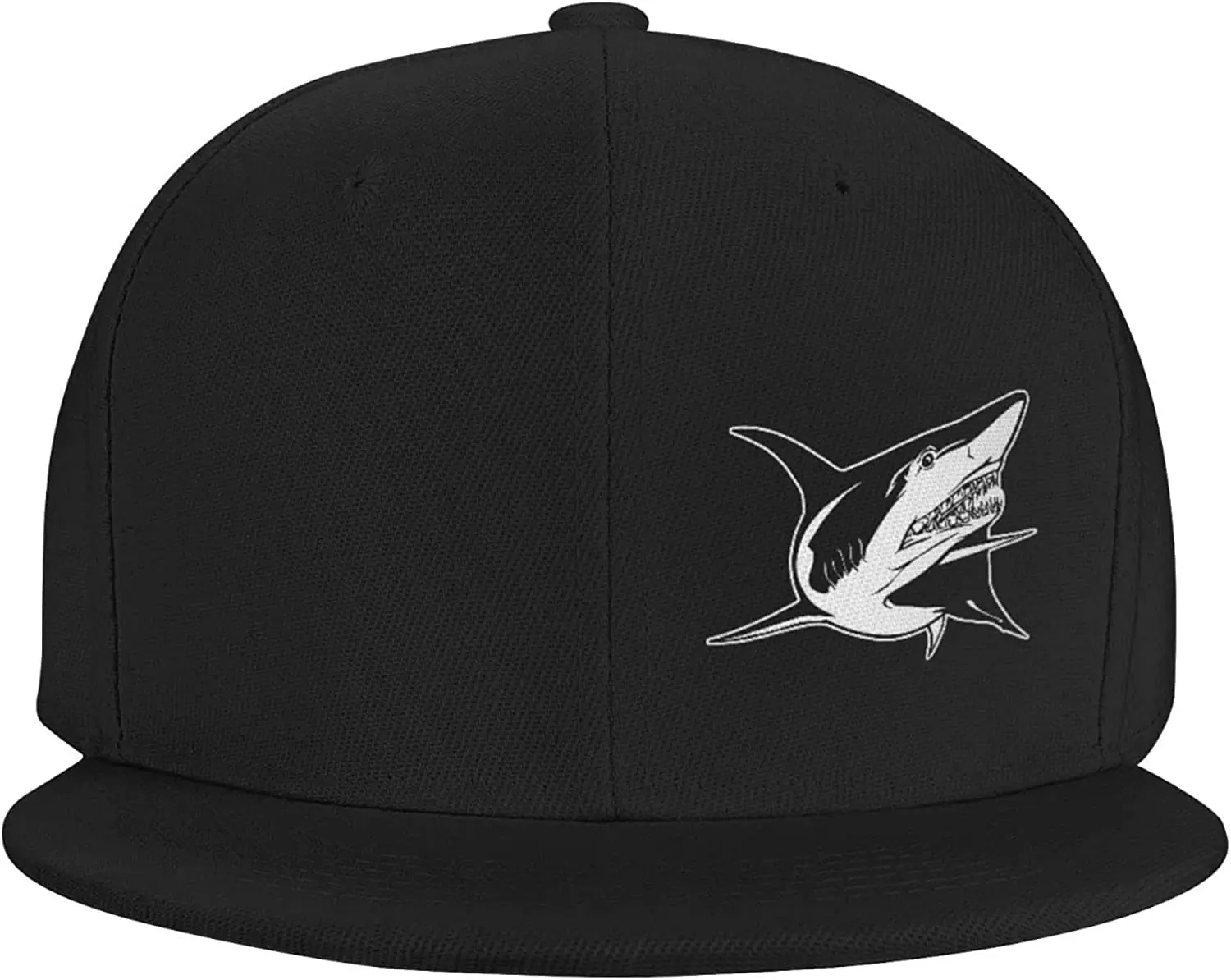 Shark Fish Men Snapback Hat Boys Baseball Cap Adjustable Funny Hiphop Flat Visor Trucker Dad Gift Four Seasons Caps for Men