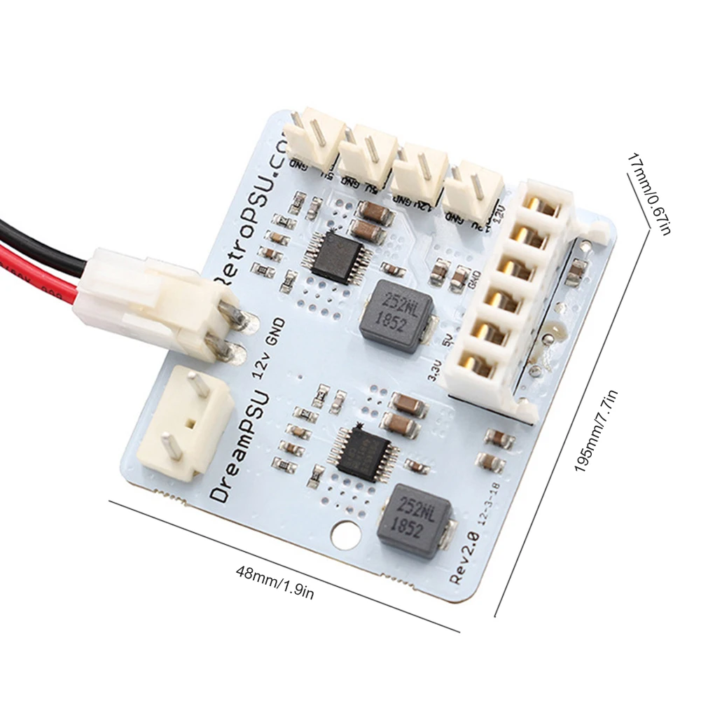 

Оригинальный блок питания DreamPSU Rev2.0 постоянного тока, замена адаптера питания постоянного тока для SEGA Dreamcast