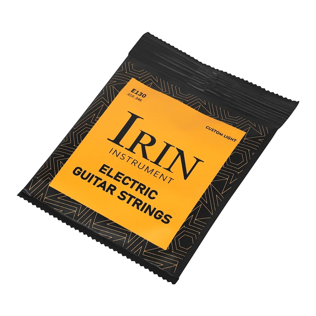 IRIN E130 Electric Guitar Strings Silver 6Pcs Plated Nickel Steel Ultra-Thin Coating Guitar String Parts Gitaar Accessoires