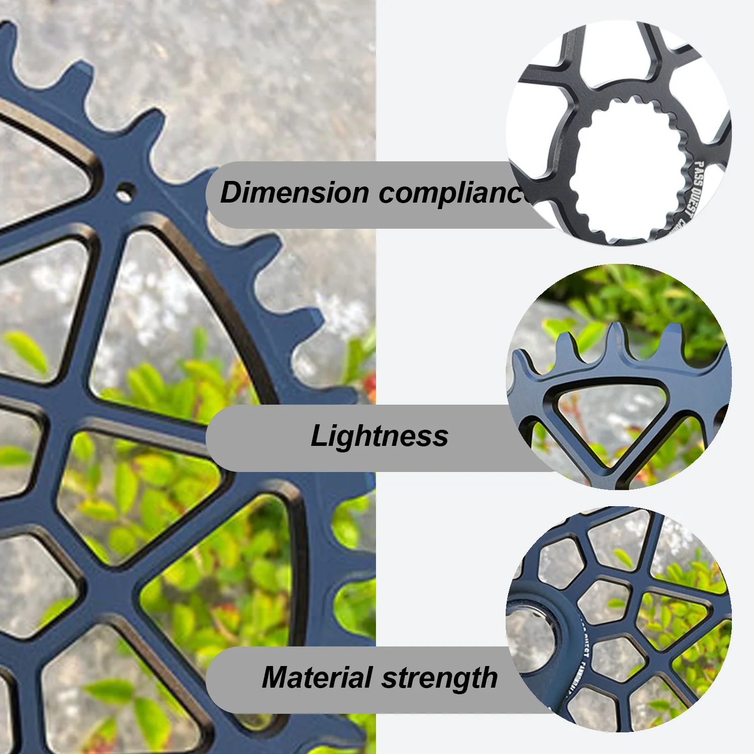 Direct Mount Crown For Cannondale Si Ss Hollowgram Bike Tray 32t Narrow Wide Single 0mm Offset Chainring 34t 36t Sprocket Mtb
