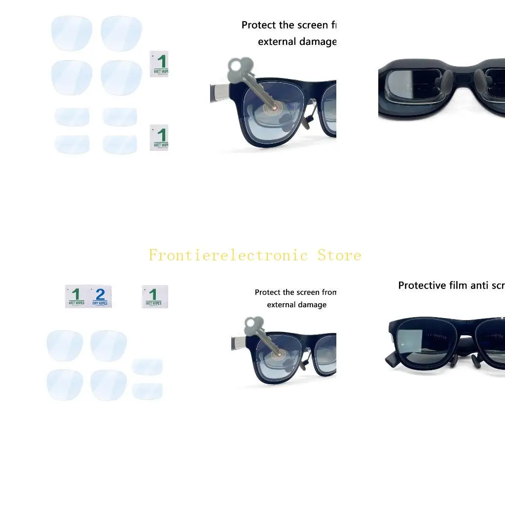 

Тонкий защитный чехол G8DB для стеклянной линзы XREALOne обеспечивает длительное использование