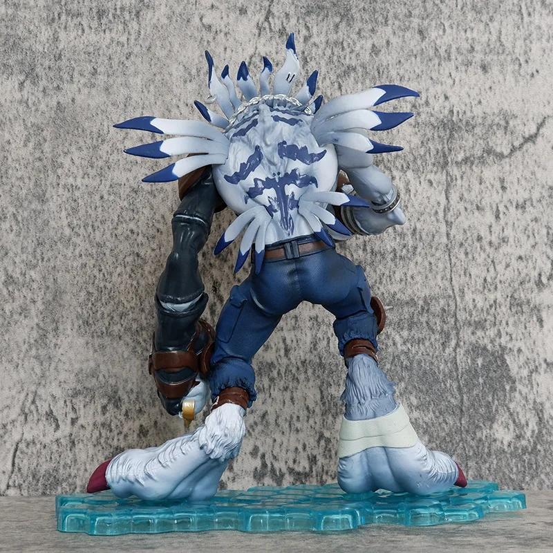 Digimon Adventure Gk Garurumon Action Figure, Figuras Anime, Estátua de PVC, 18cm, Coleção Modelo Boneca, Brinquedos para Crianças, Presentes Menino